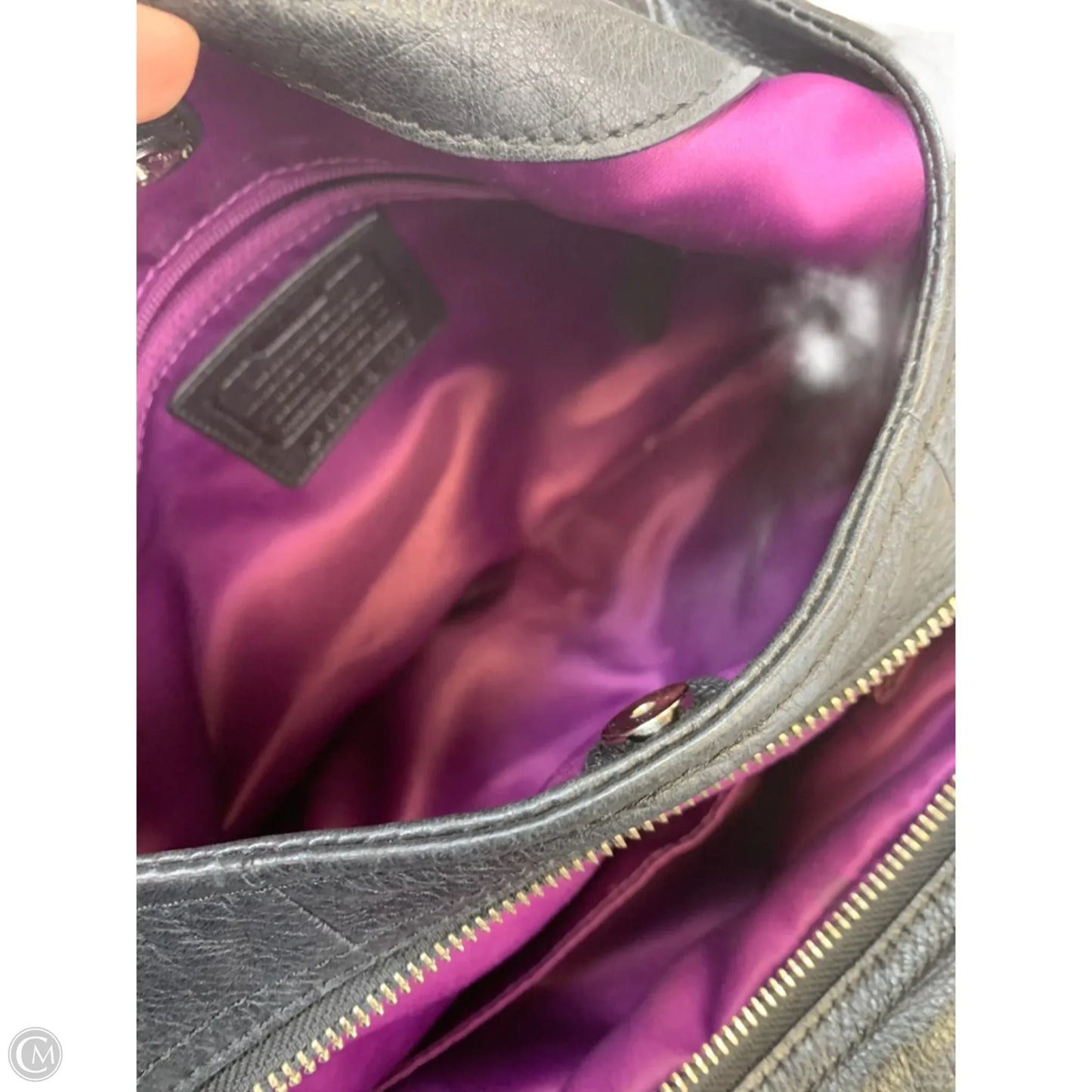 Handbag Designer By Coach, Size: Medium