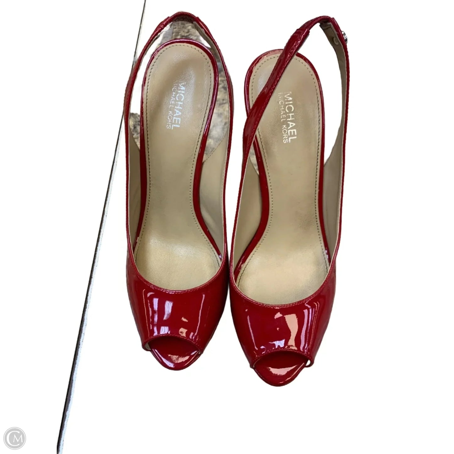 Shoes Heels Stiletto By Michael By Michael Kors In Red, Size: 7
