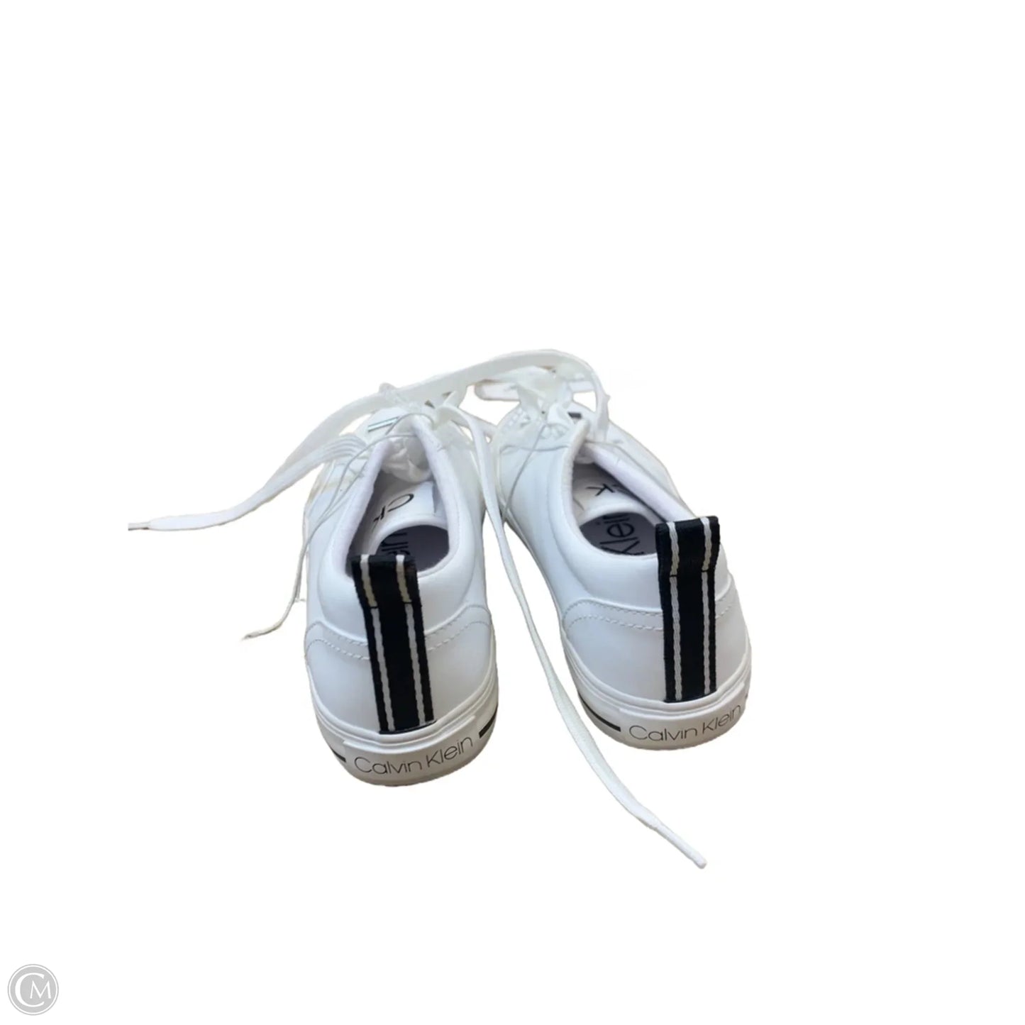 Shoes Sneakers By Calvin Klein In White, Size: 7.5