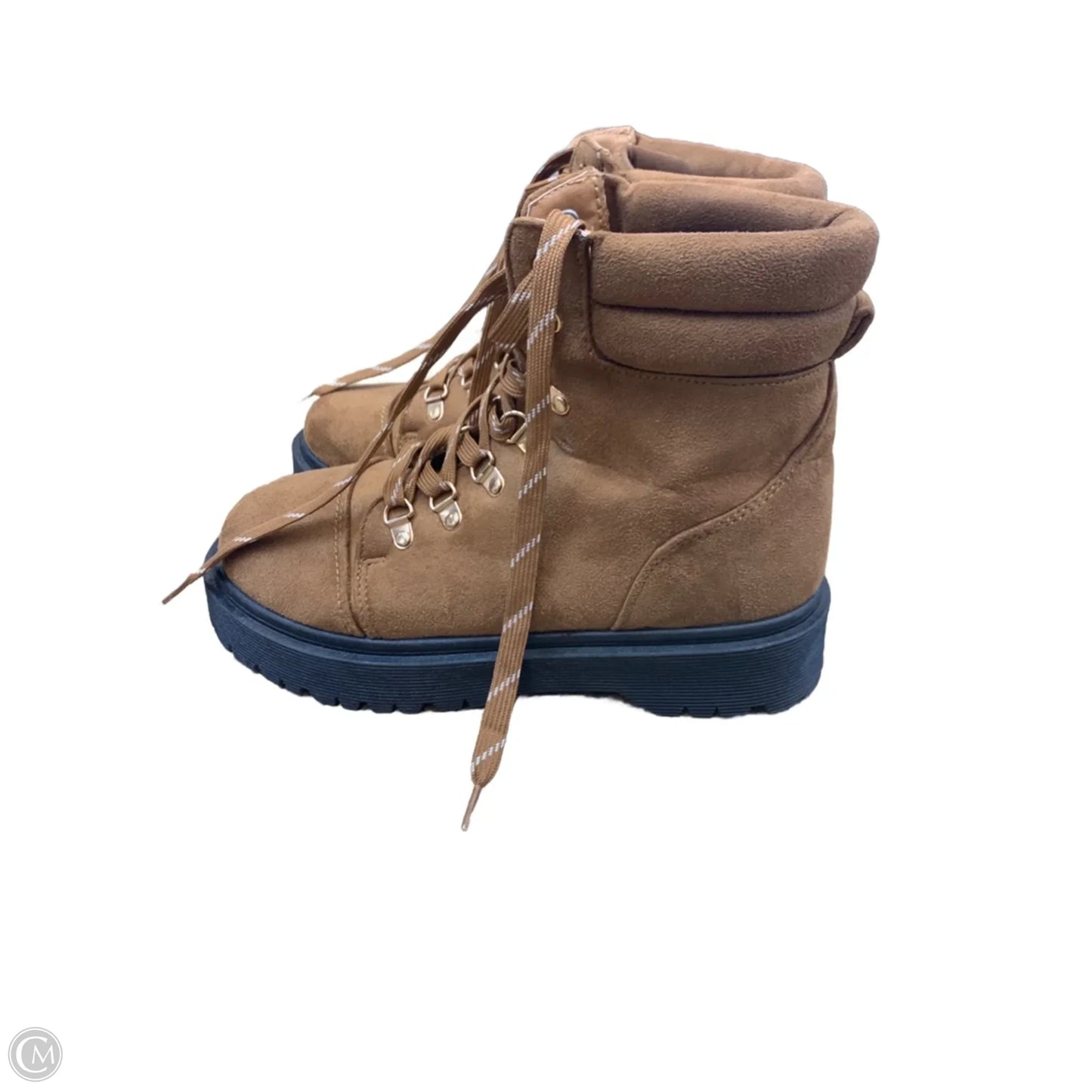 Boots Ankle Flats By Fashion Nova In Brown, Size: 10