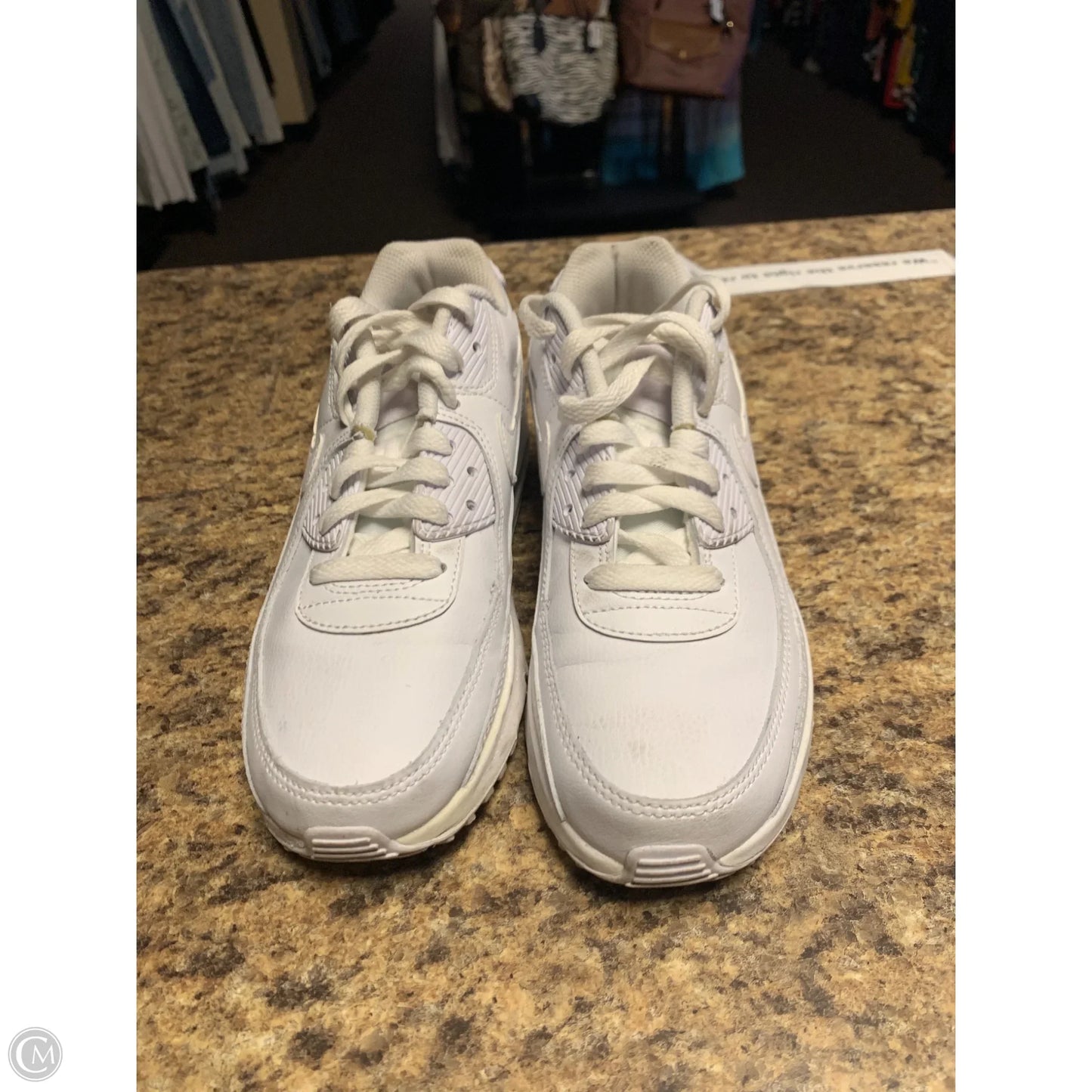 Shoes Athletic By Nike In White, Size: 5.5