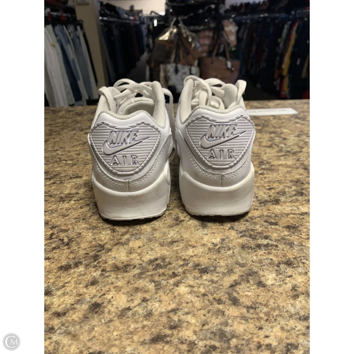 Shoes Athletic By Nike In White, Size: 5.5