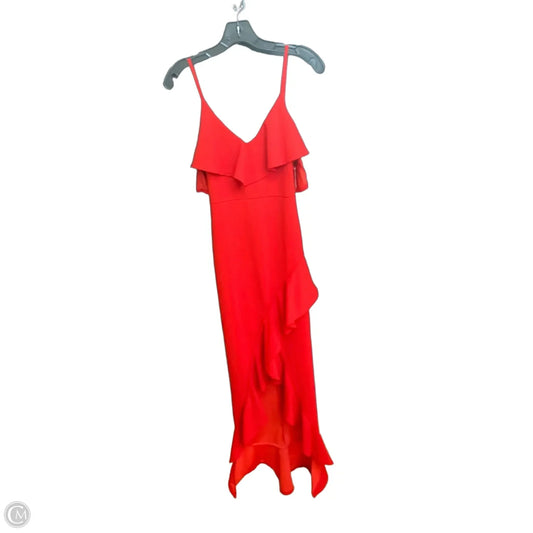 Dress Casual Maxi By Fashion Nova In Red, Size: S