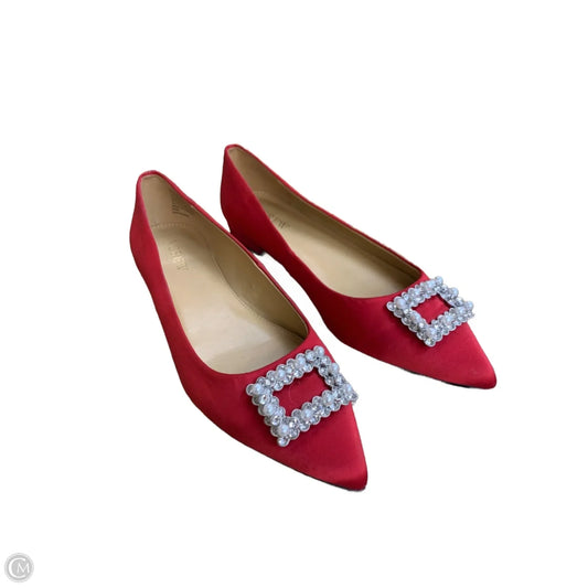 Shoes Flats By J. Crew In Red, Size: 7.5