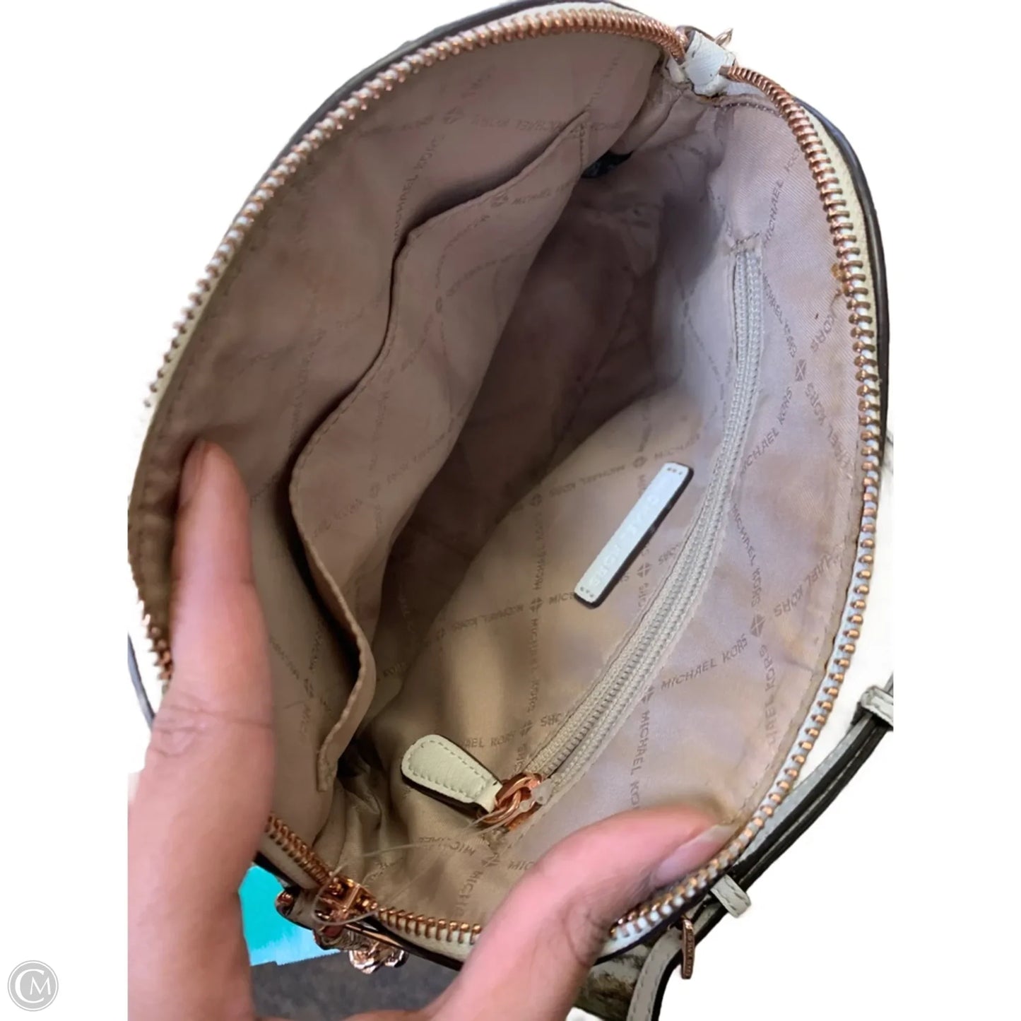 Crossbody Designer By Michael Kors, Size: Small