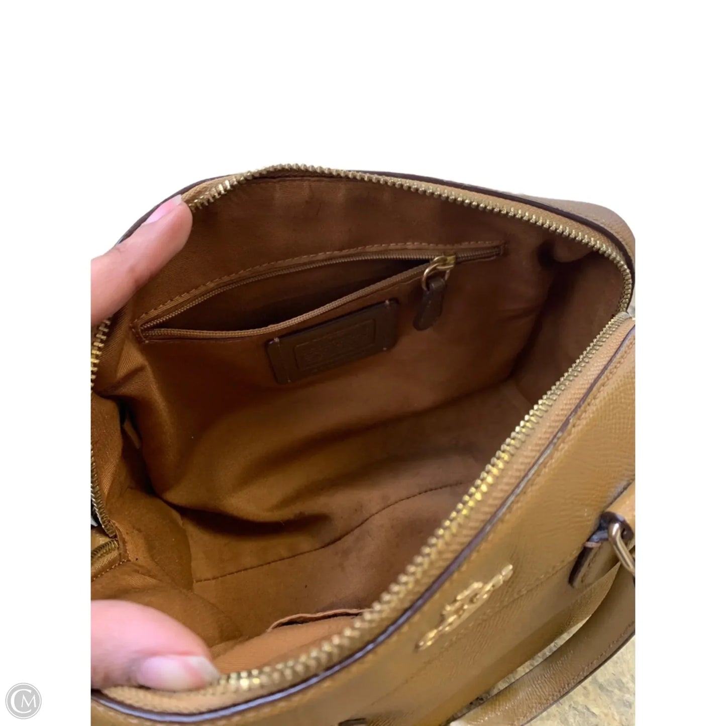 Handbag Designer By Coach, Size: Small