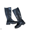 Boots Knee Flats By Cmf In Black, Size: 6