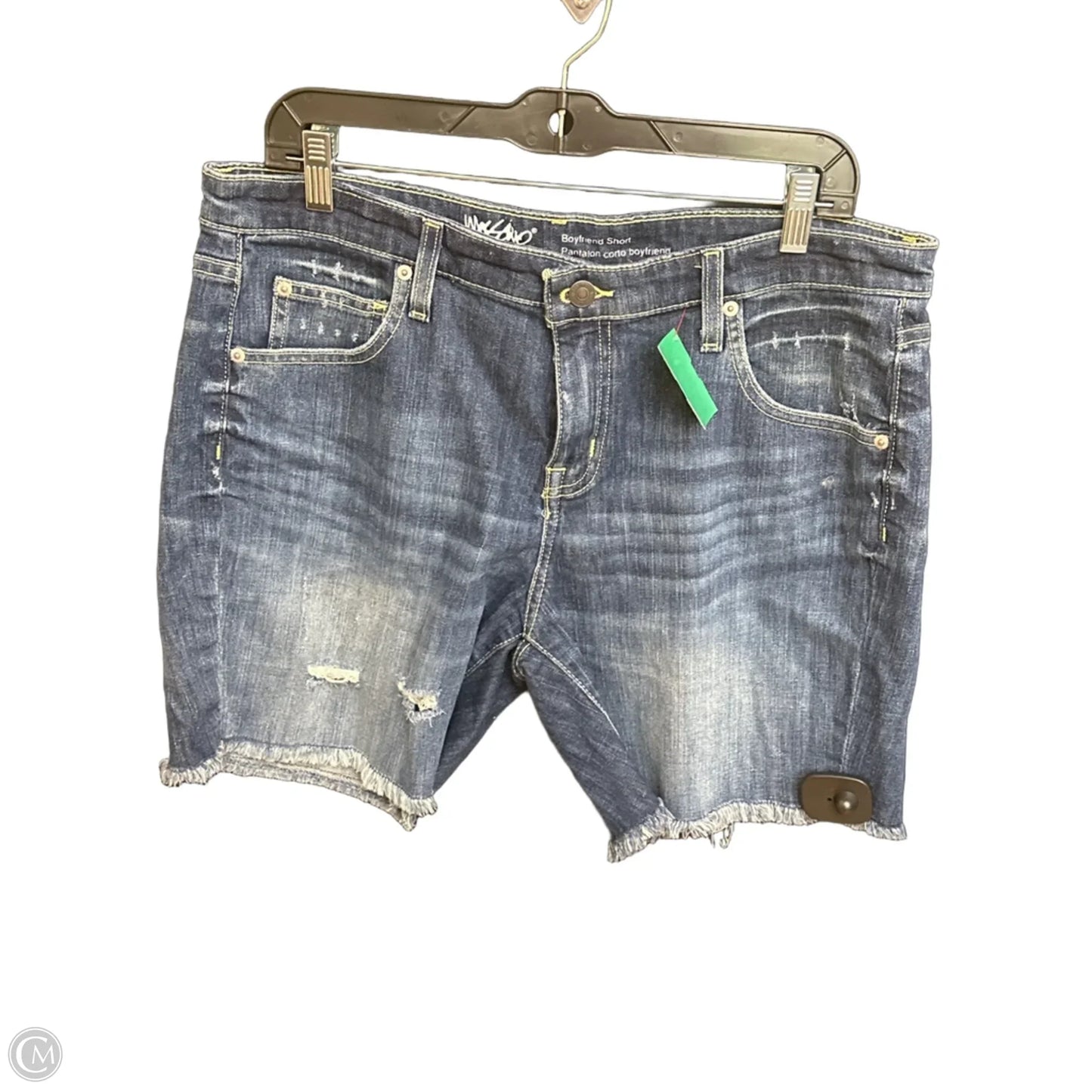 Shorts By Mossimo In Blue Denim, Size: 12