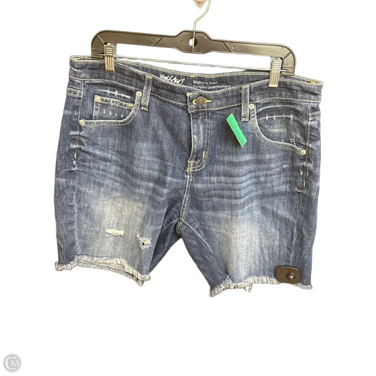Shorts By Mossimo In Blue Denim, Size: 12