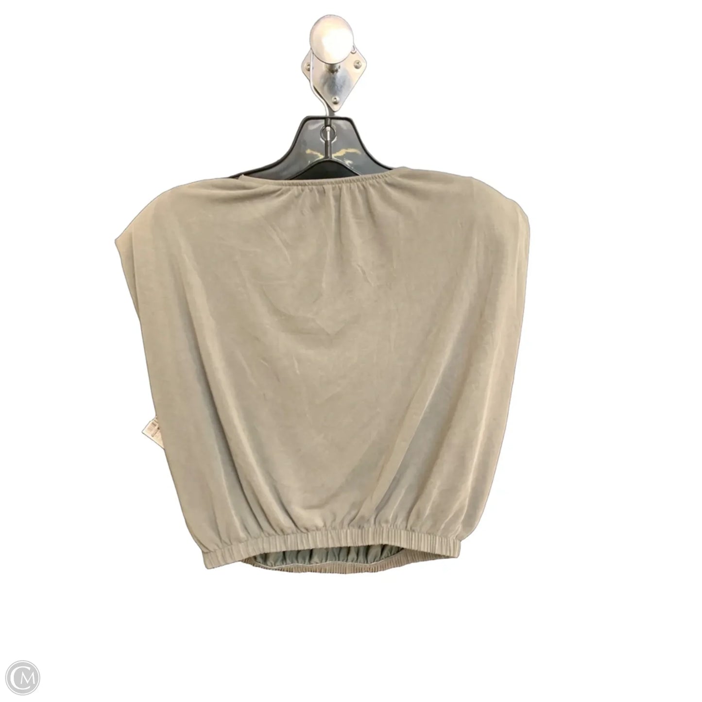 Top Sleeveless Basic By Express In Green, Size: S