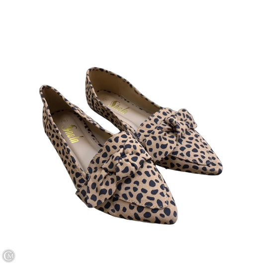 Shoes Flats By Shein In Animal Print, Size: 9
