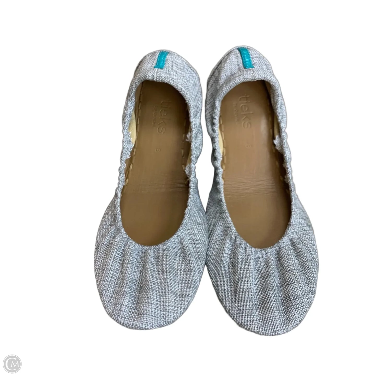 Shoes Flats By Tieks In Grey, Size: 8