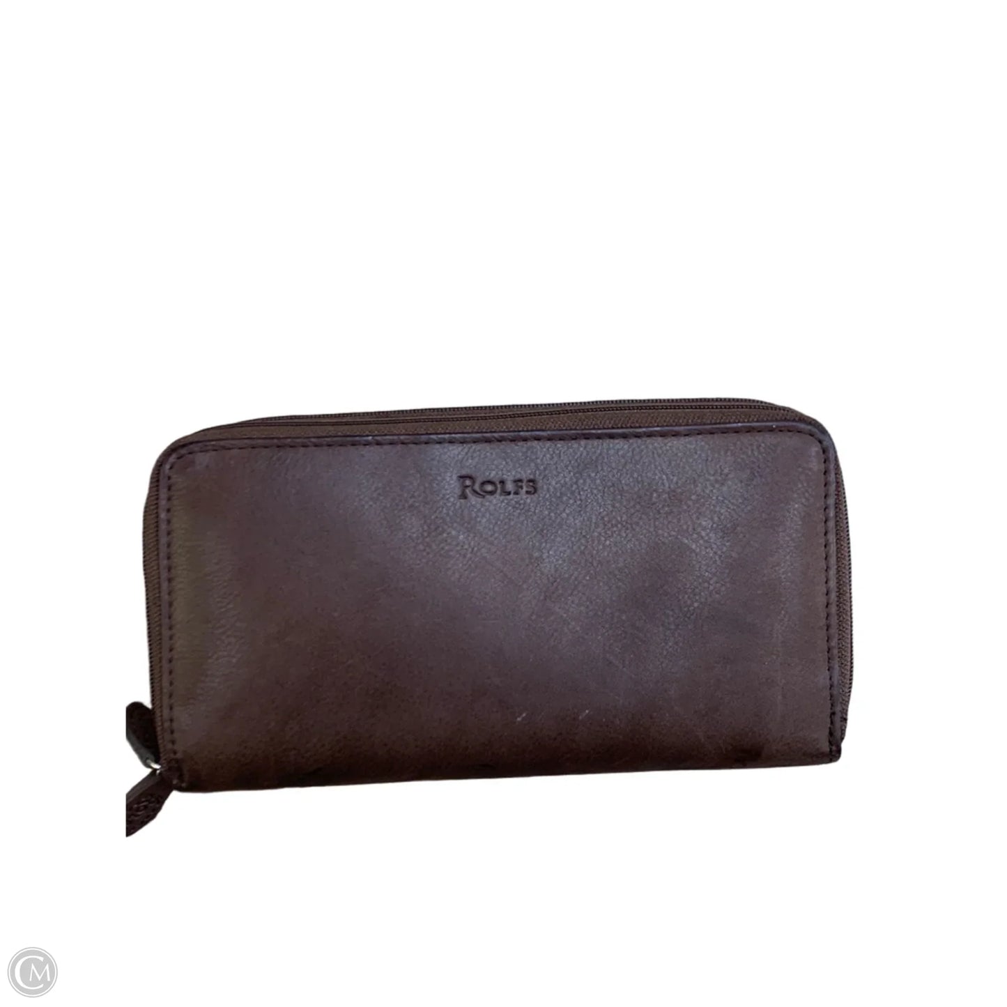 Wallet Leather By Cmf, Size: Medium