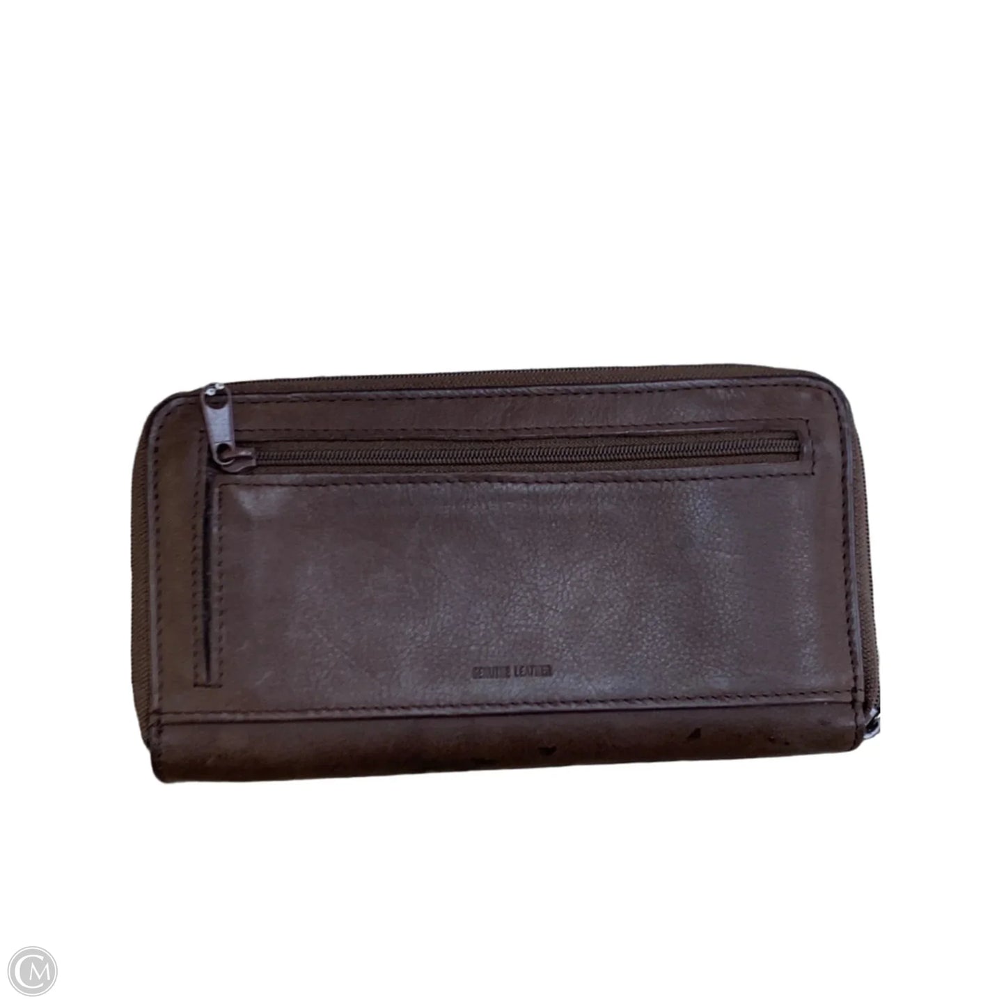 Wallet Leather By Cmf, Size: Medium