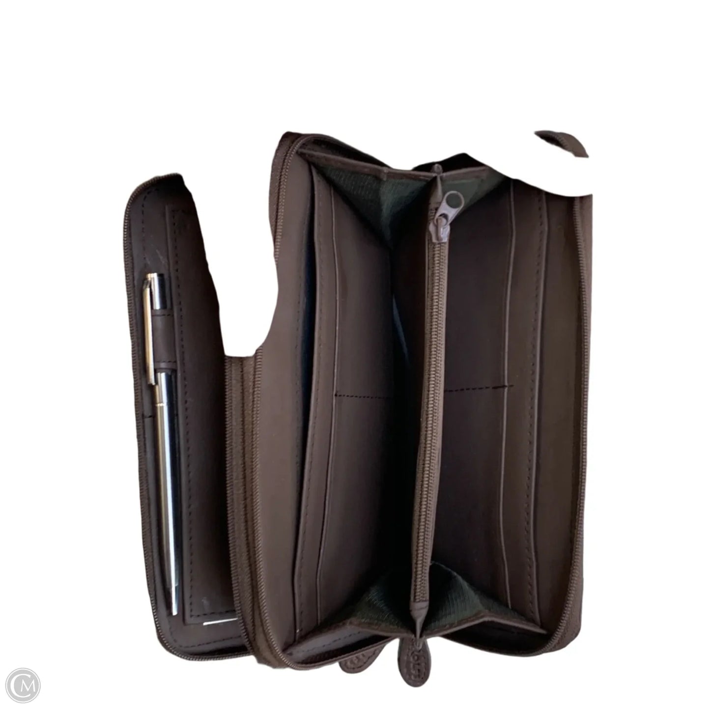 Wallet Leather By Cmf, Size: Medium