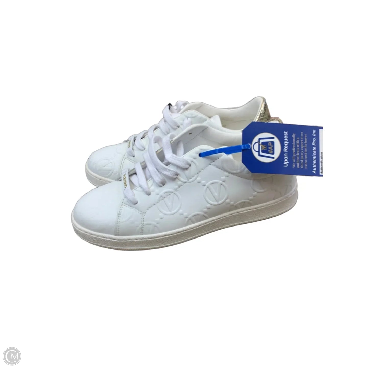 Shoes Designer By Valentino-mario In White, Size: 7.5