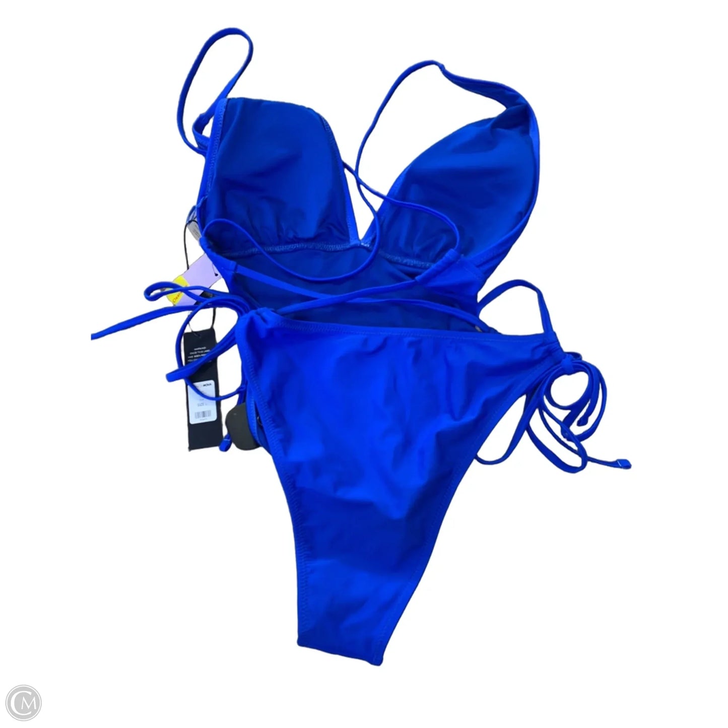 Swimsuit By Fashion Nova In Blue, Size: L