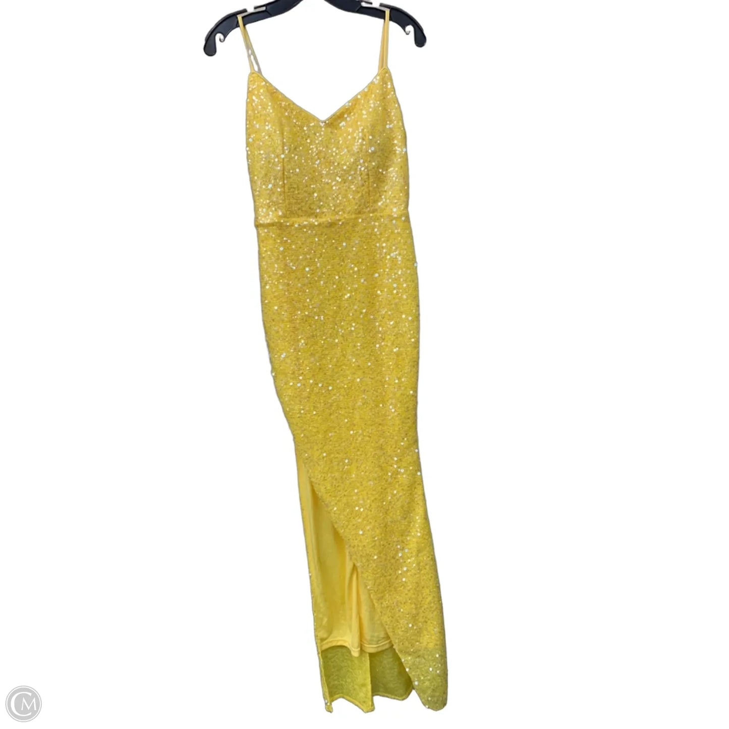 Dress Party Long By Cmc In Yellow, Size: M
