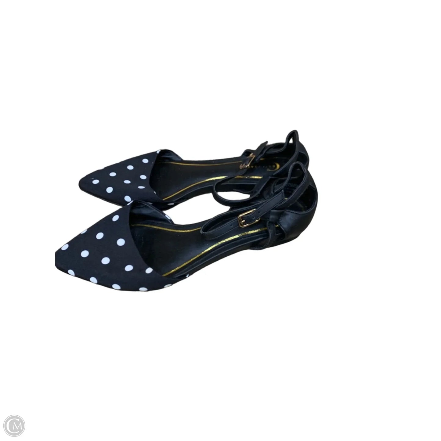 Shoes Flats By Cato In Polkadot Pattern, Size: 7