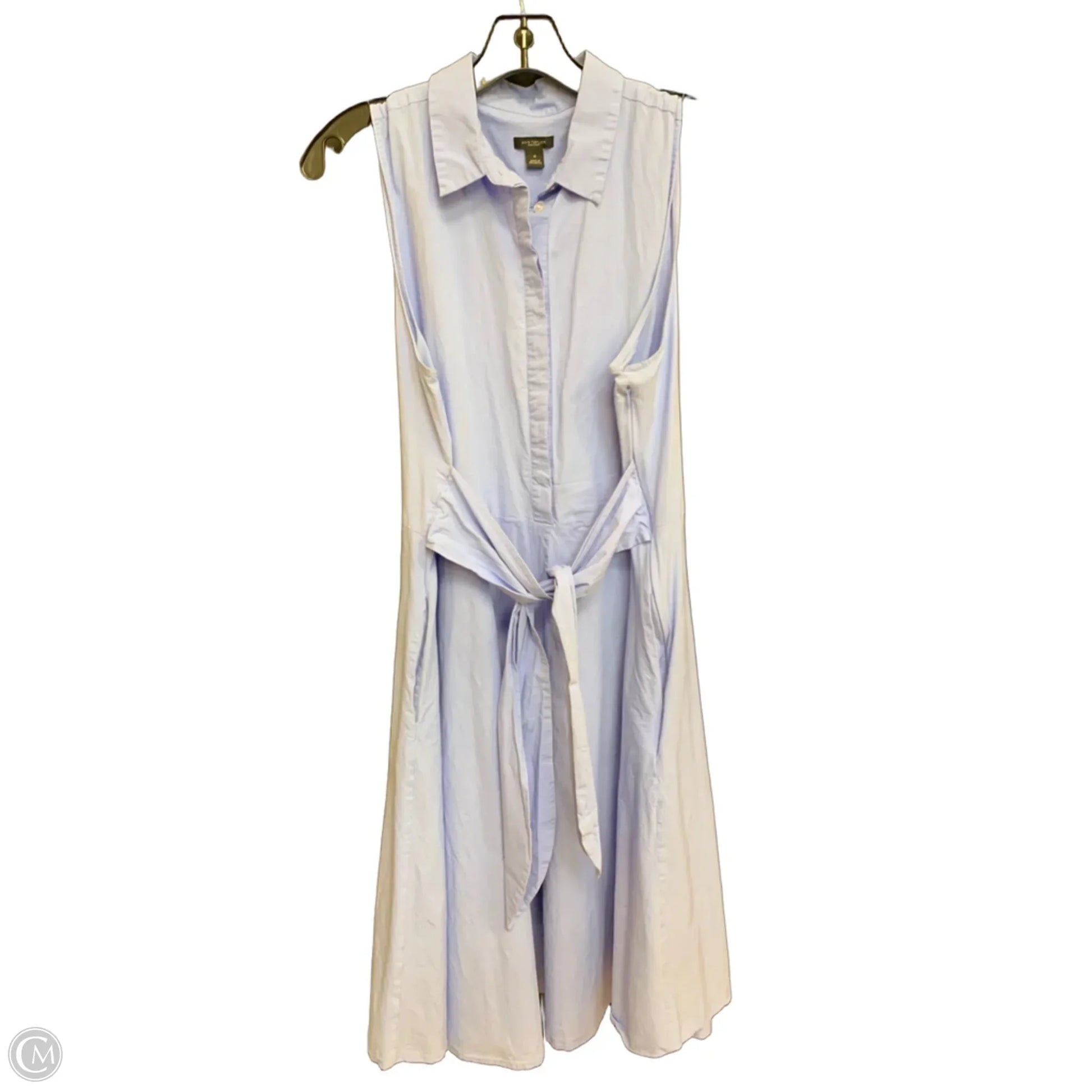Dress Casual Maxi By Ann Taylor In Blue, Size: 16