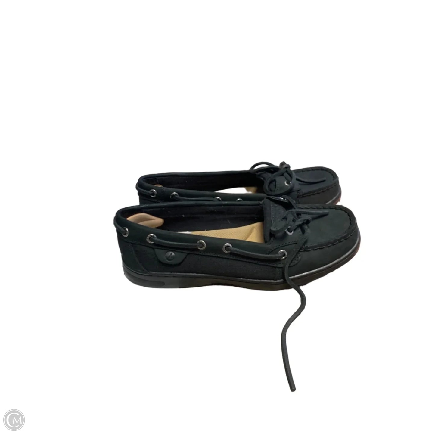 Shoes Flats By Sperry In Black, Size: 7.5