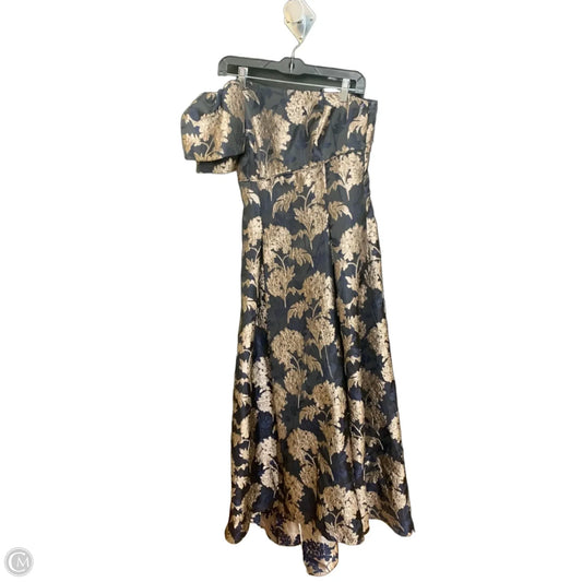Dress Party Long By Cmc In Black & Brown, Size: 6