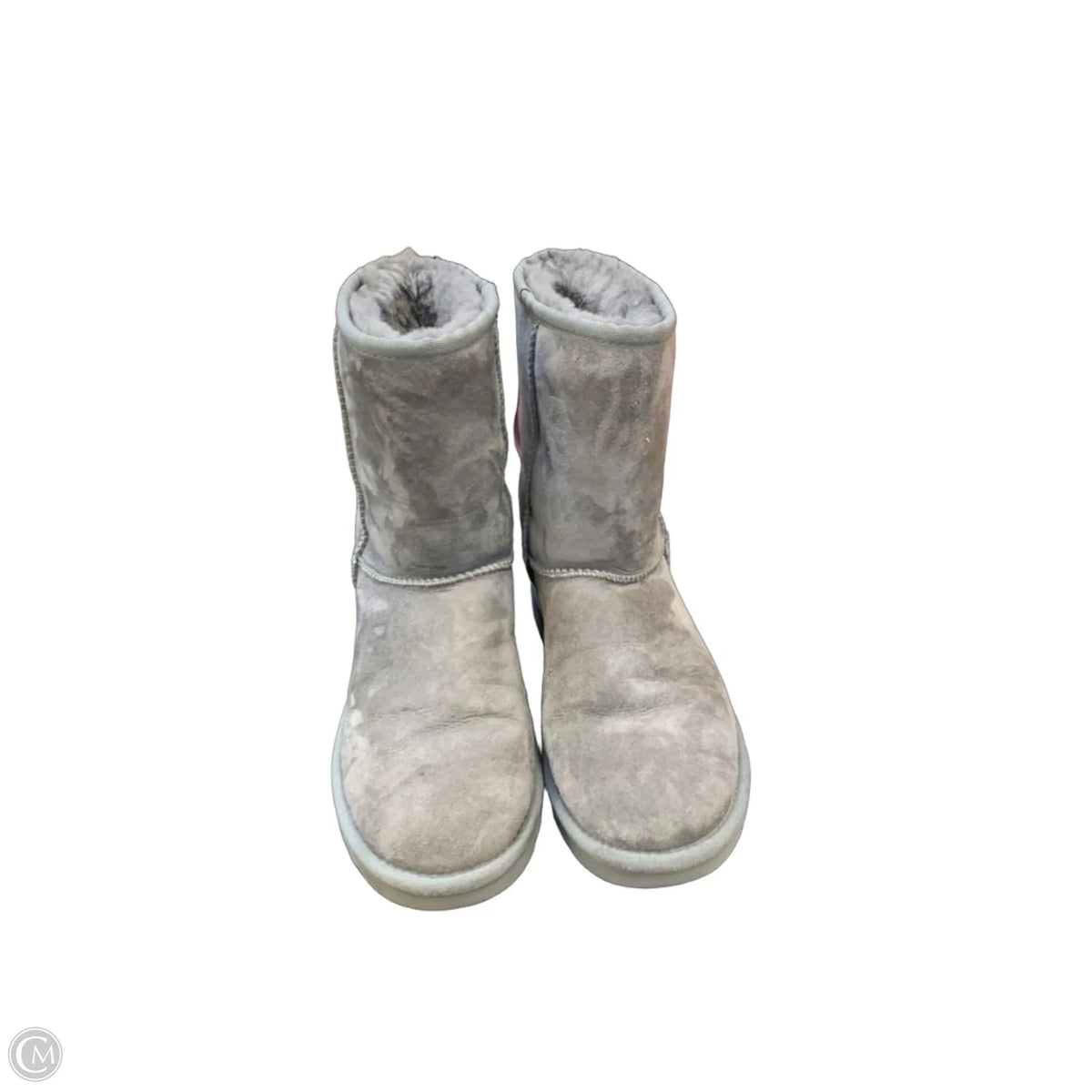 Boots Designer By Ugg In Grey, Size: 7