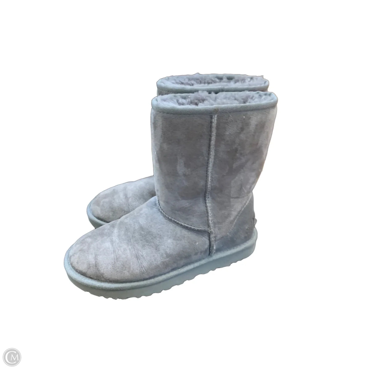 Boots Designer By Ugg In Grey, Size: 7