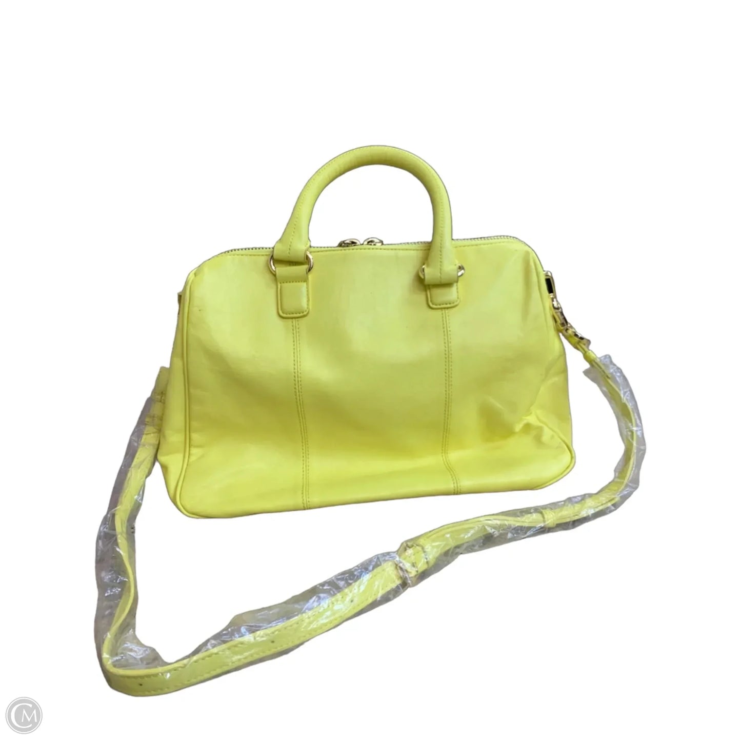 Handbag Leather By Cynthia Rowley, Size: Large