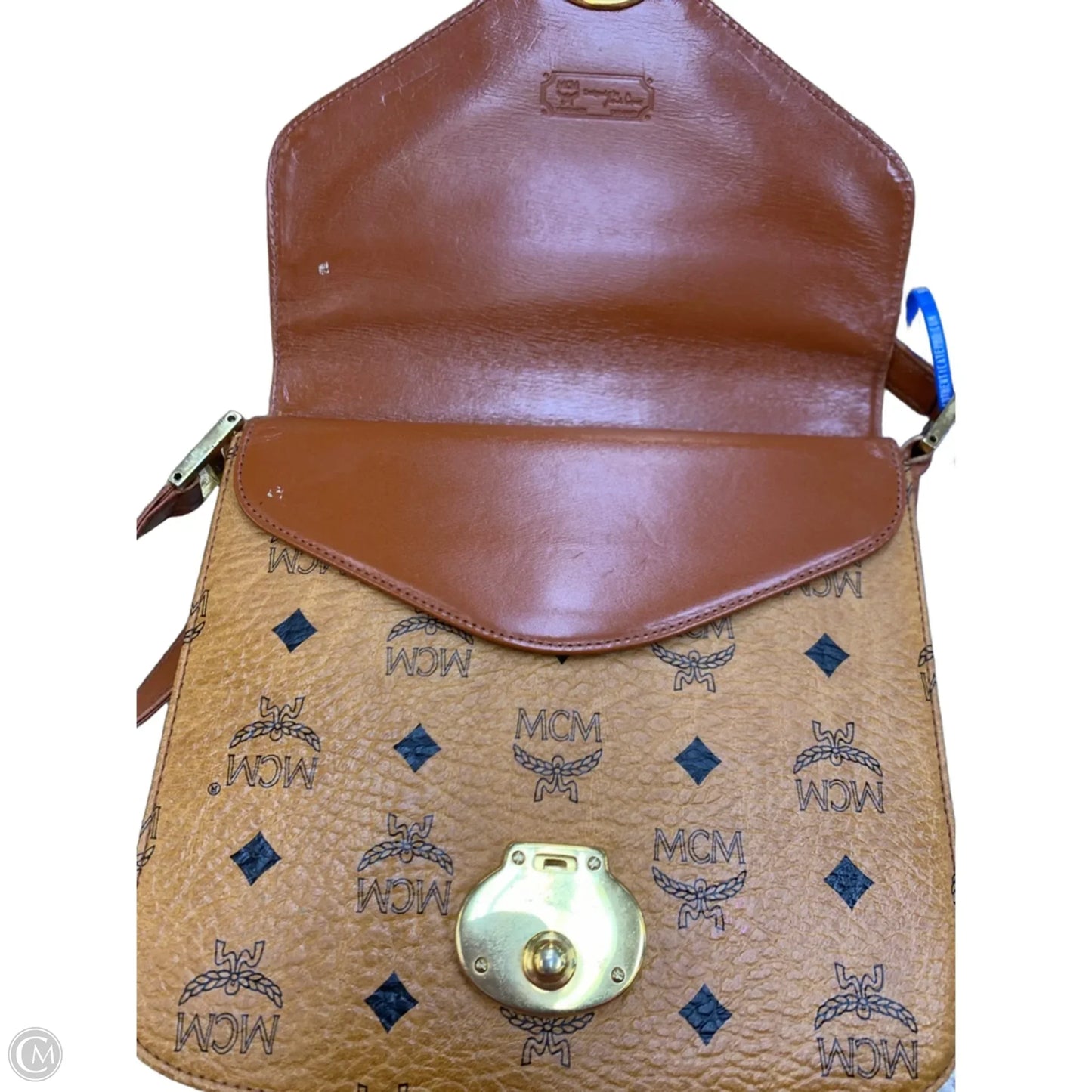 Crossbody Luxury Designer By Mcm, Size: Small