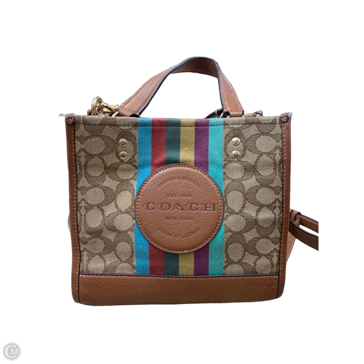 Tote Designer By Coach, Size: Small