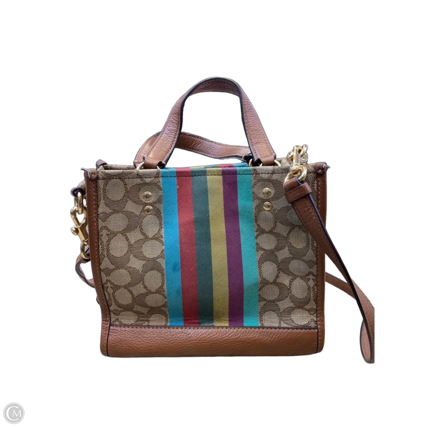 Tote Designer By Coach, Size: Small