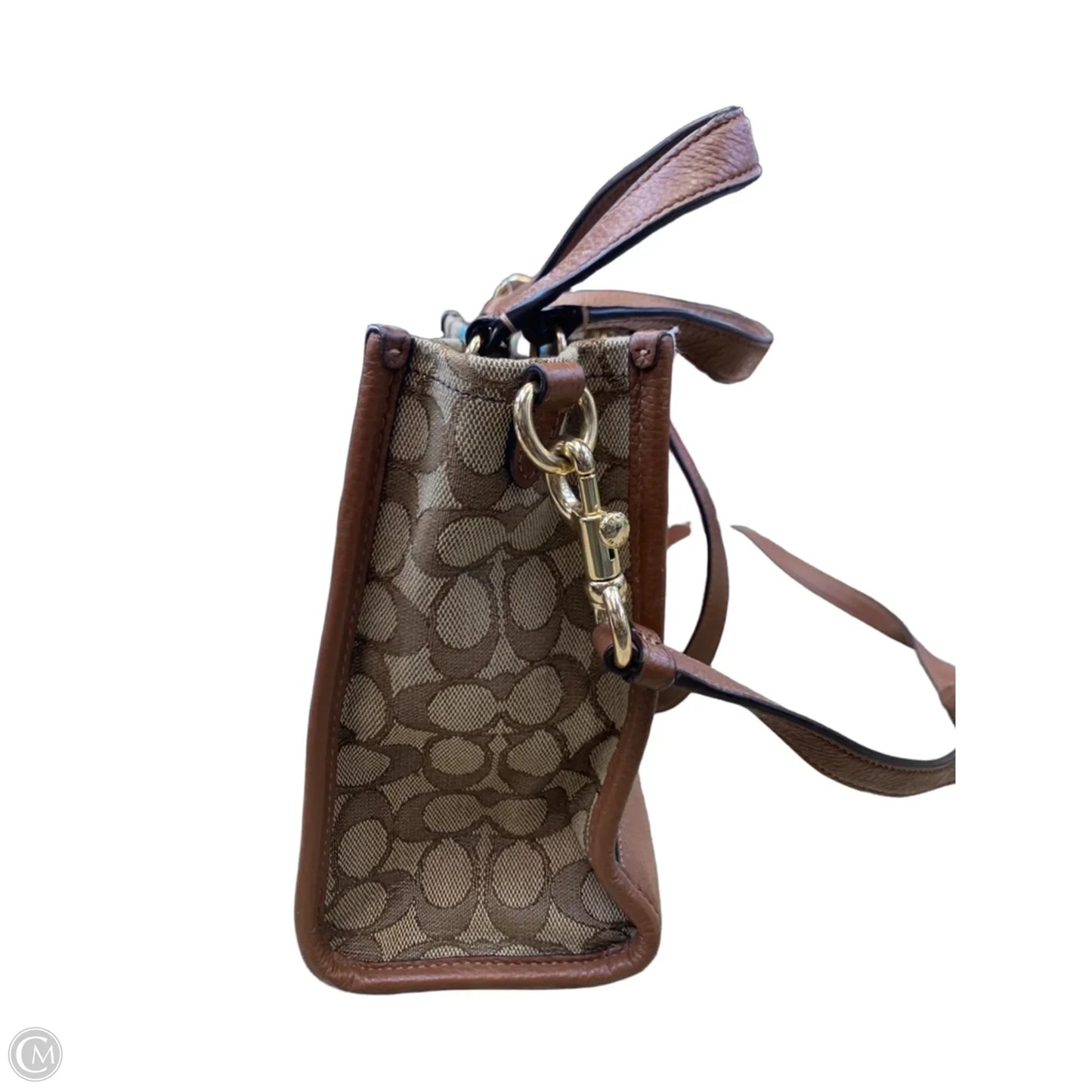 Tote Designer By Coach, Size: Small