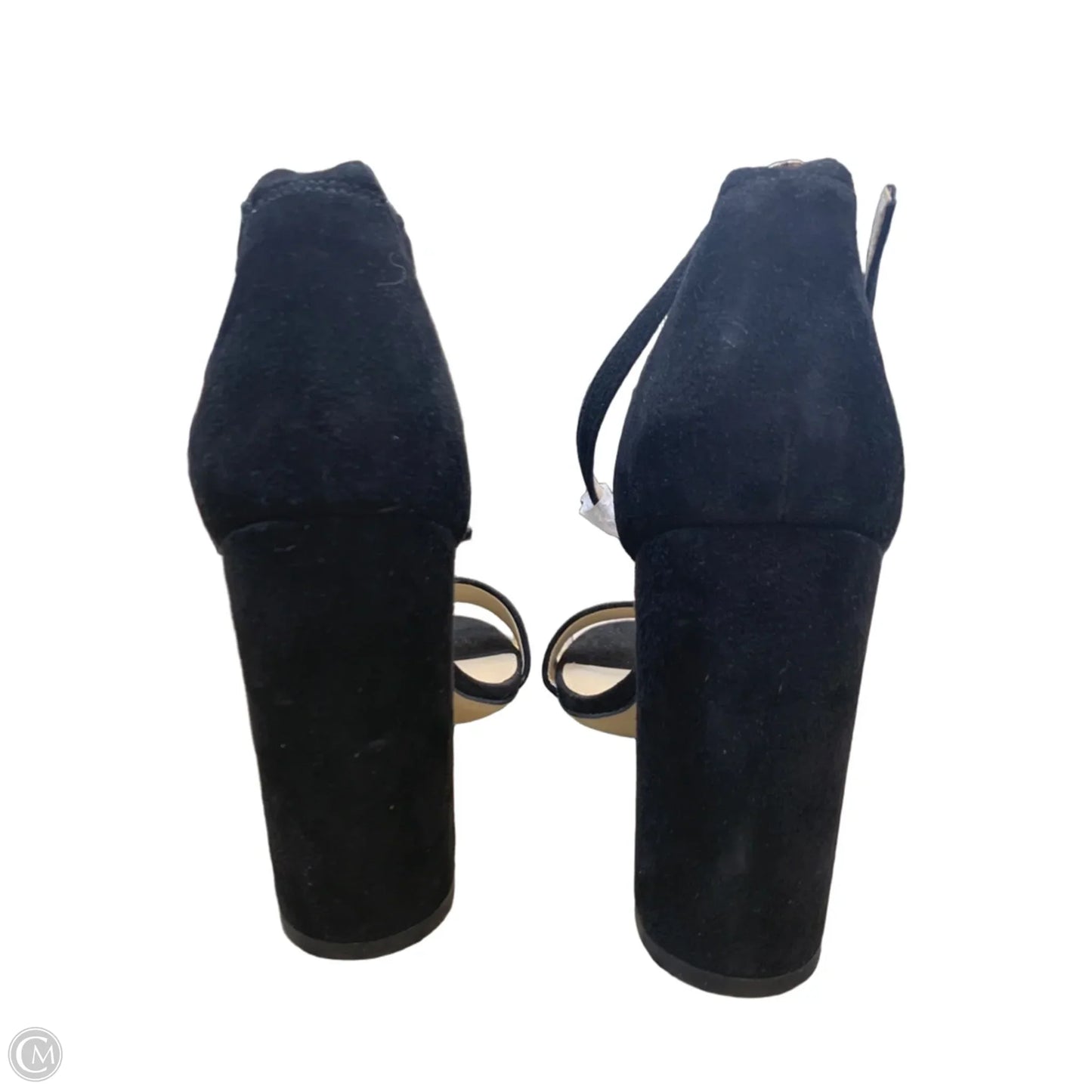 Sandals Heels Block By Sam Edelman In Black, Size: 10