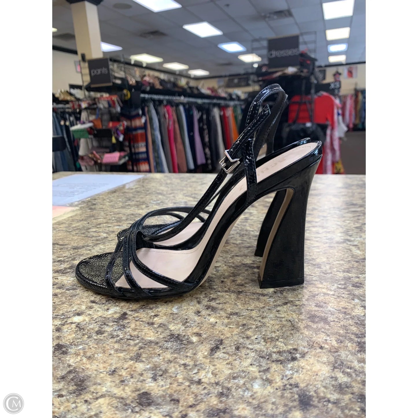 Sandals Heels Block By Schutz In Black, Size: 9