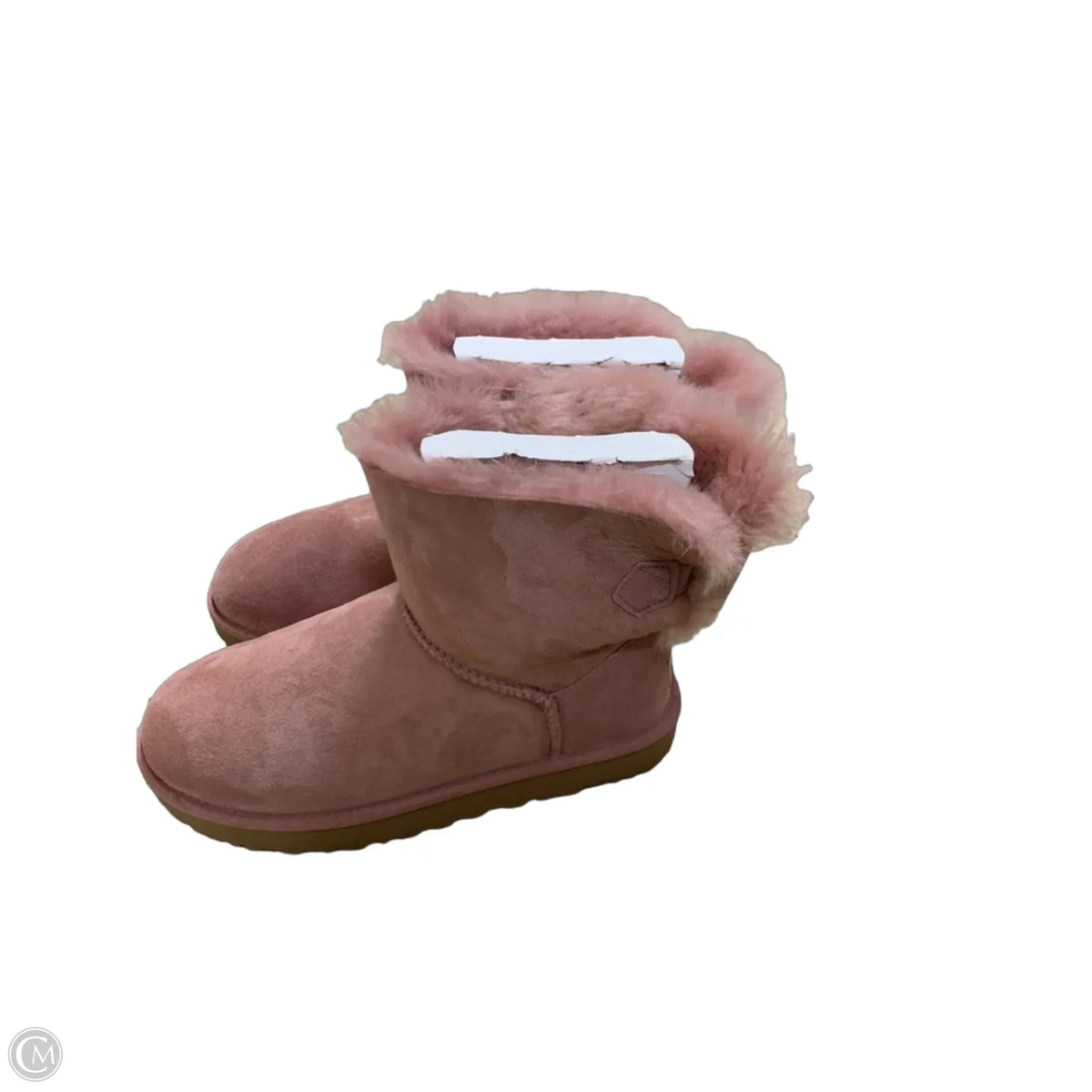 Boots Designer By Ugg In Pink, Size: 7