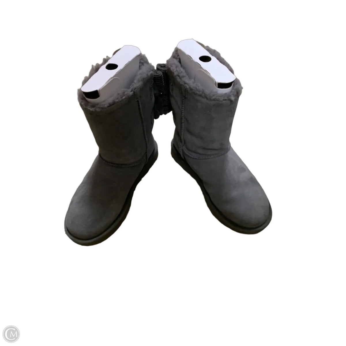 Boots Designer By Ugg In Grey, Size: 7