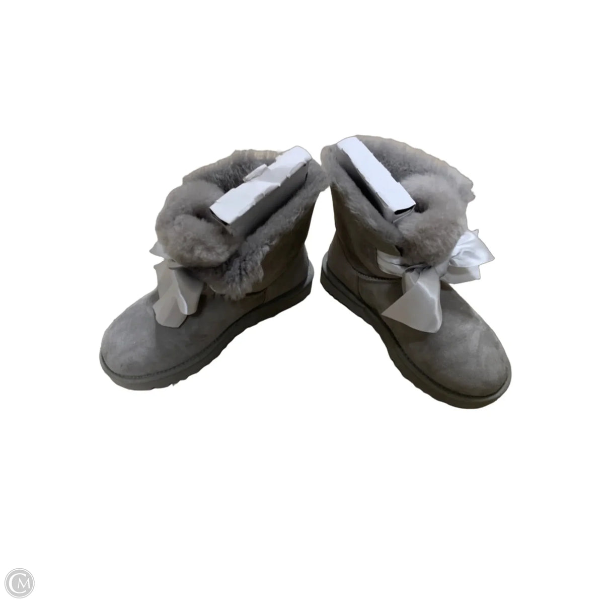 Boots Designer By Ugg In Grey, Size: 7