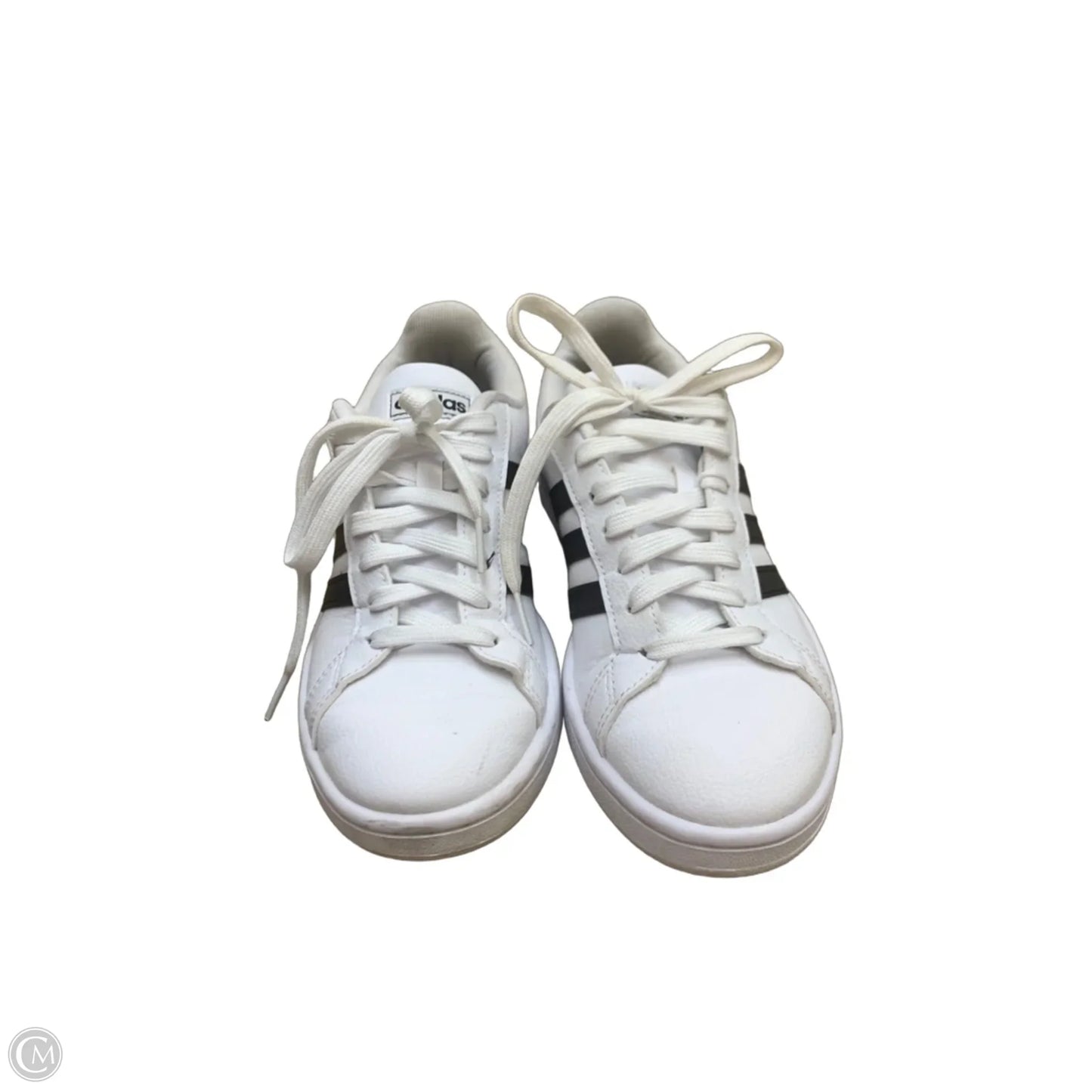 Shoes Sneakers By Adidas In Black & White, Size: 6.5