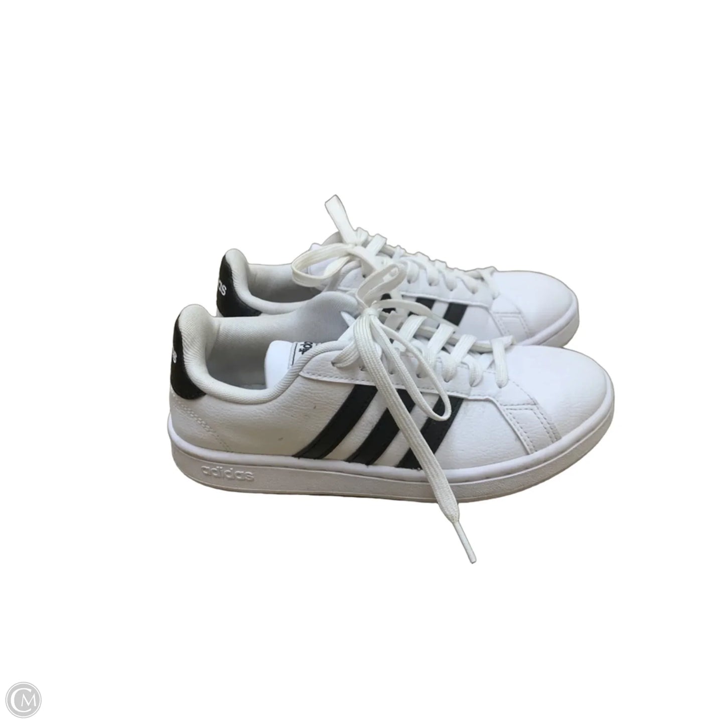Shoes Sneakers By Adidas In Black & White, Size: 6.5