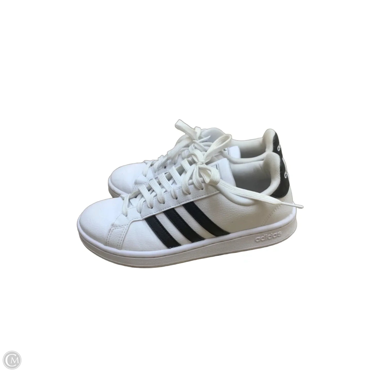 Shoes Sneakers By Adidas In Black & White, Size: 6.5