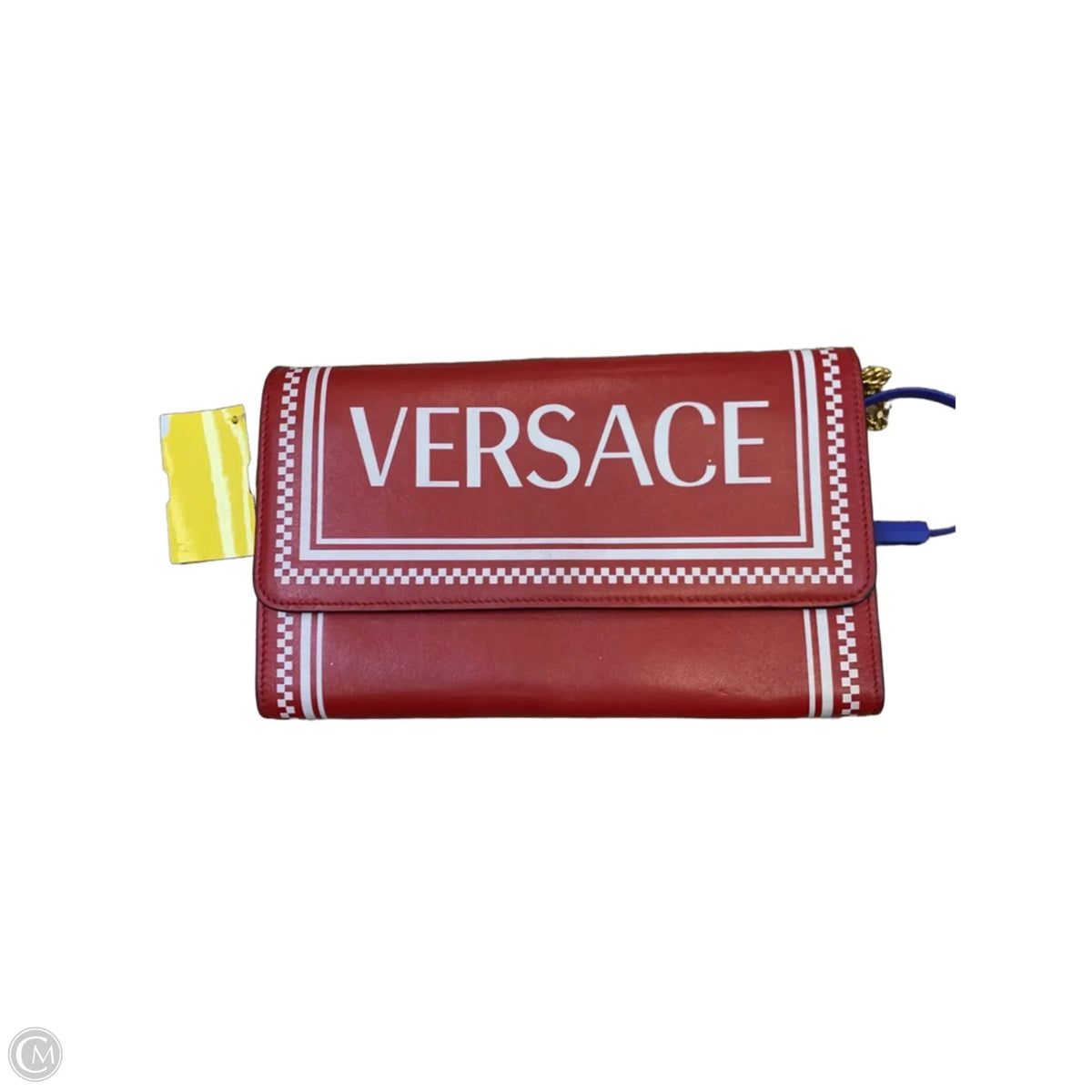 Wallet Luxury Designer By Versace, Size: Large