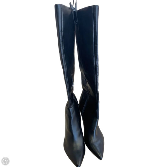 Boots Mid-calf Heels By Nine West In Black, Size: 10