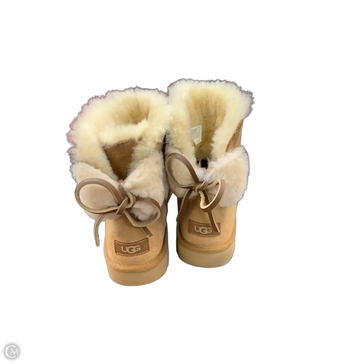 Boots Designer By Ugg In Brown, Size: 9