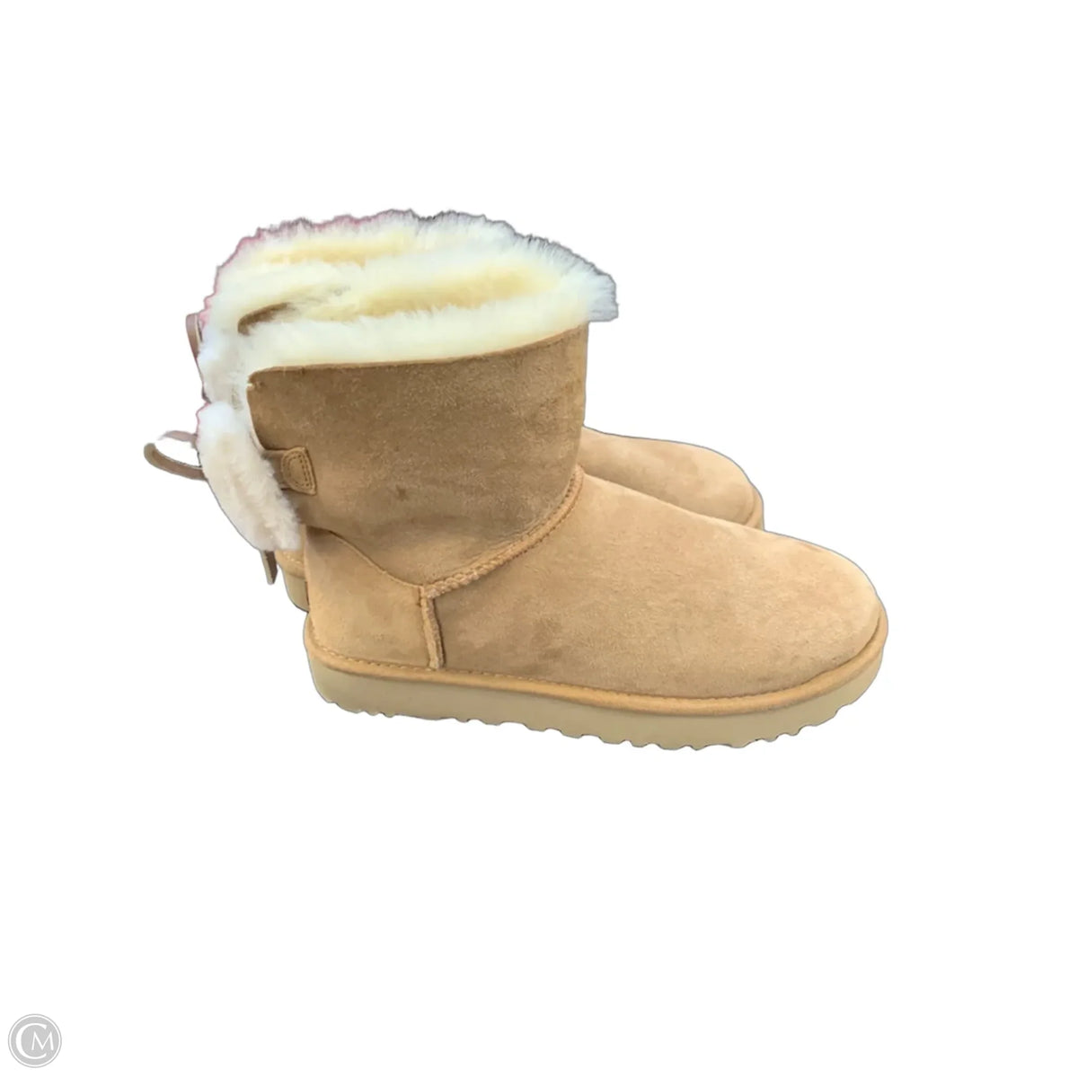 Boots Designer By Ugg In Brown, Size: 9