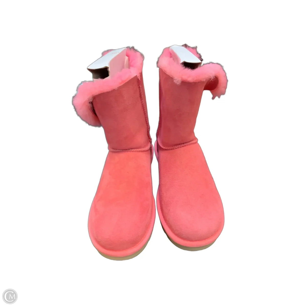 Boots Designer By Ugg In Pink, Size: 9