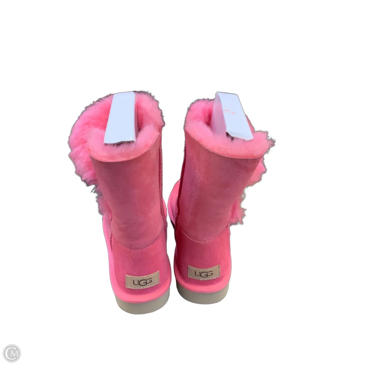 Boots Designer By Ugg In Pink, Size: 9
