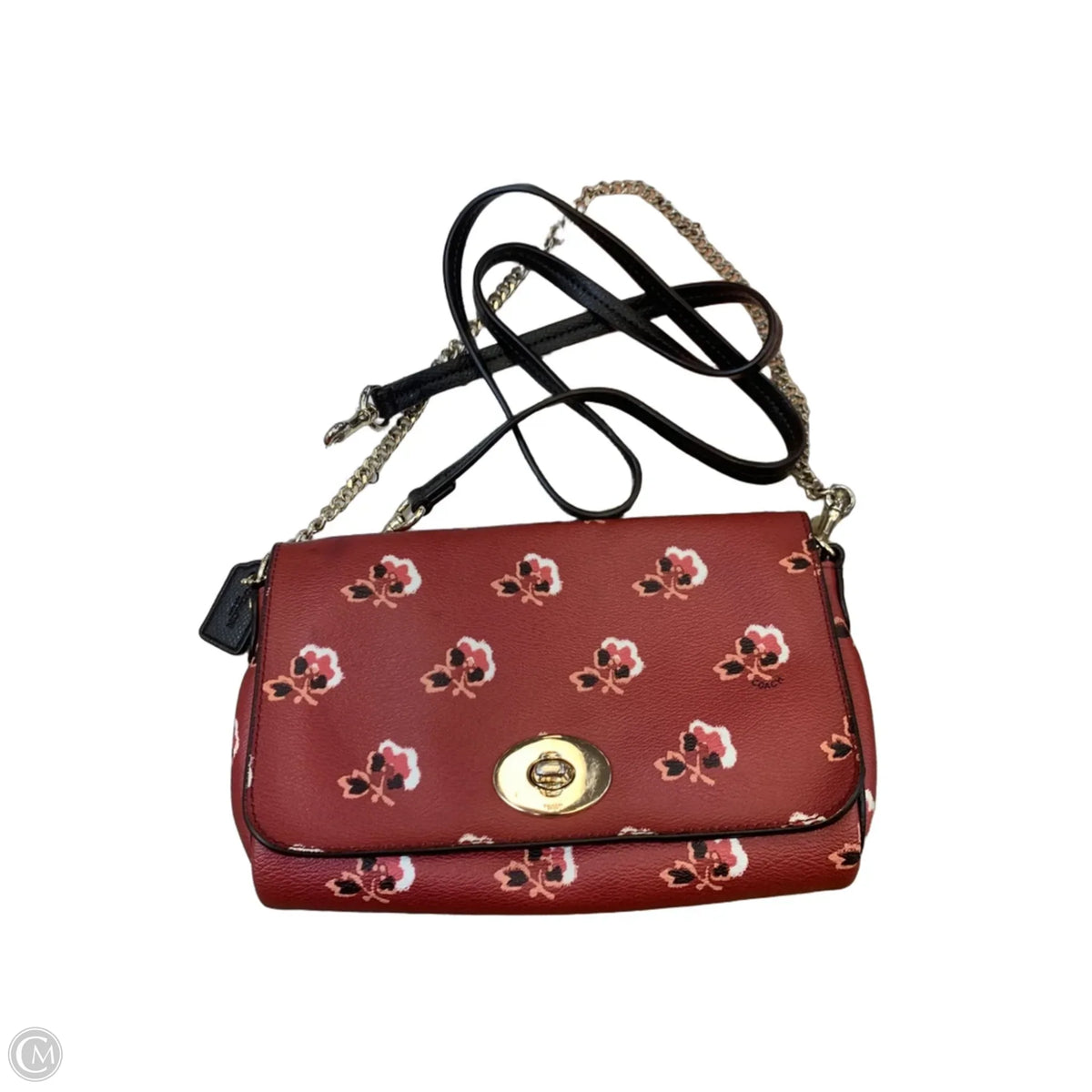 Crossbody Designer By Coach, Size: Small