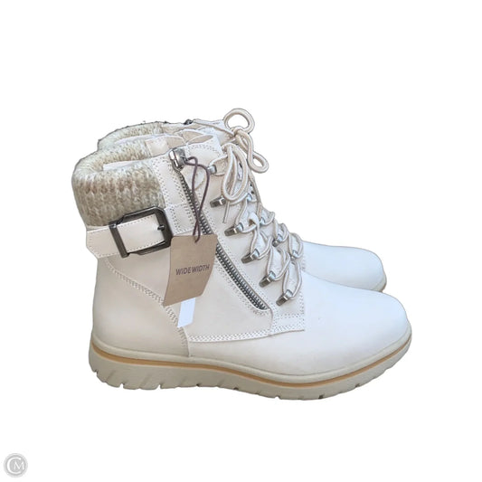 Boots Ankle Heels By Cliffs By White Mountain In Beige, Size: 8.5