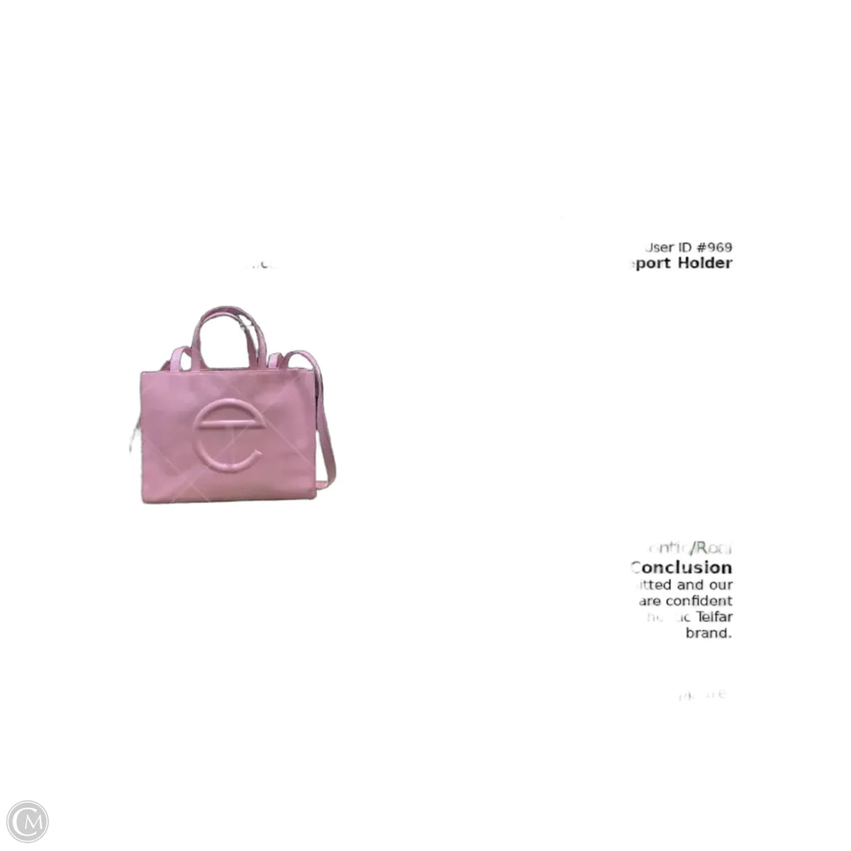 Tote Designer By Telfar, Size: Large
